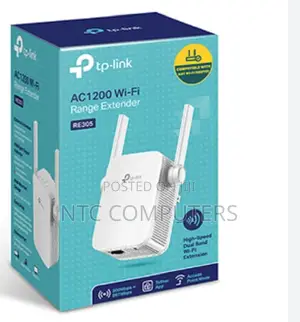 Tp-Link AC1200 Wireless N Wall Plugged Range Extender
