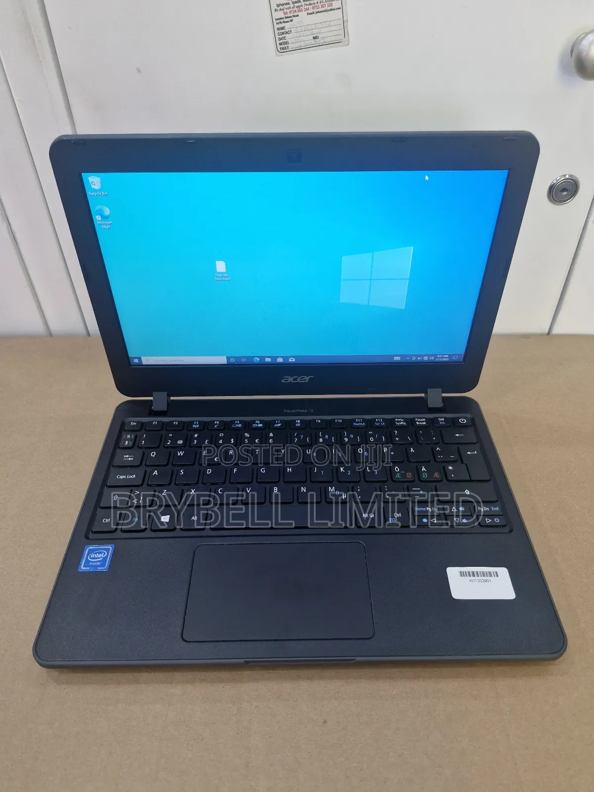 Laptop Acer TravelMate B 4GB Intel Celeron HDD 60GB