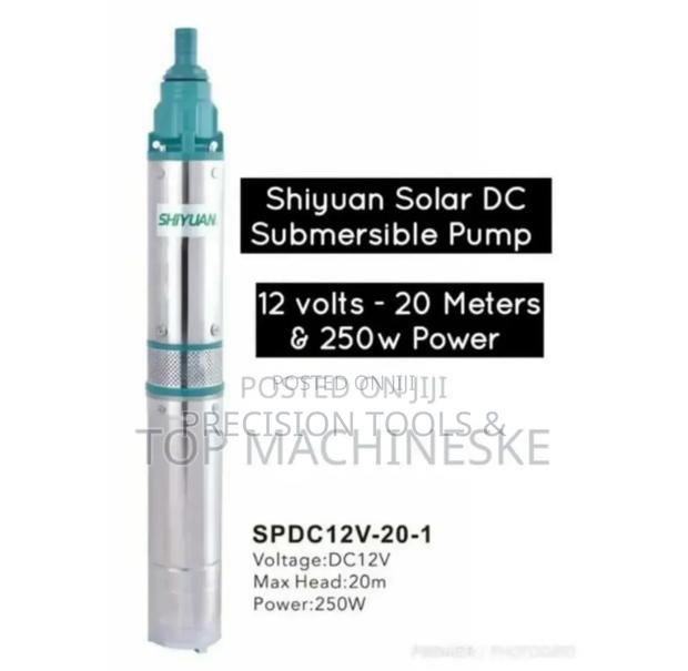 Shiyuan Solar Dc Submersible Waterpump 12v 20m 250w