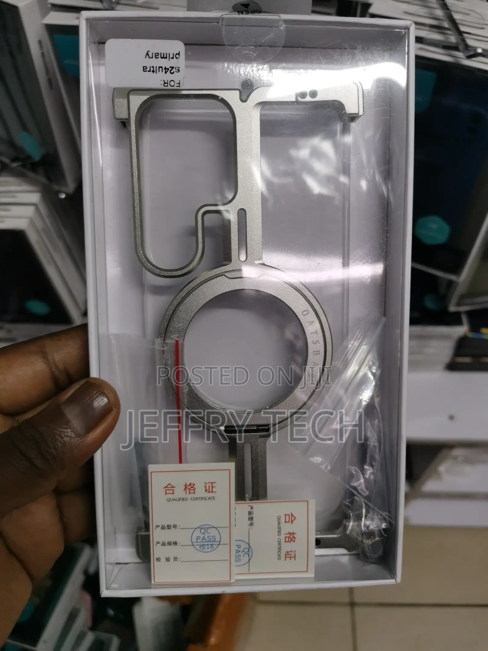 Metal Frame Case for Galaxy S24 Ultra With Magsafe-Primary