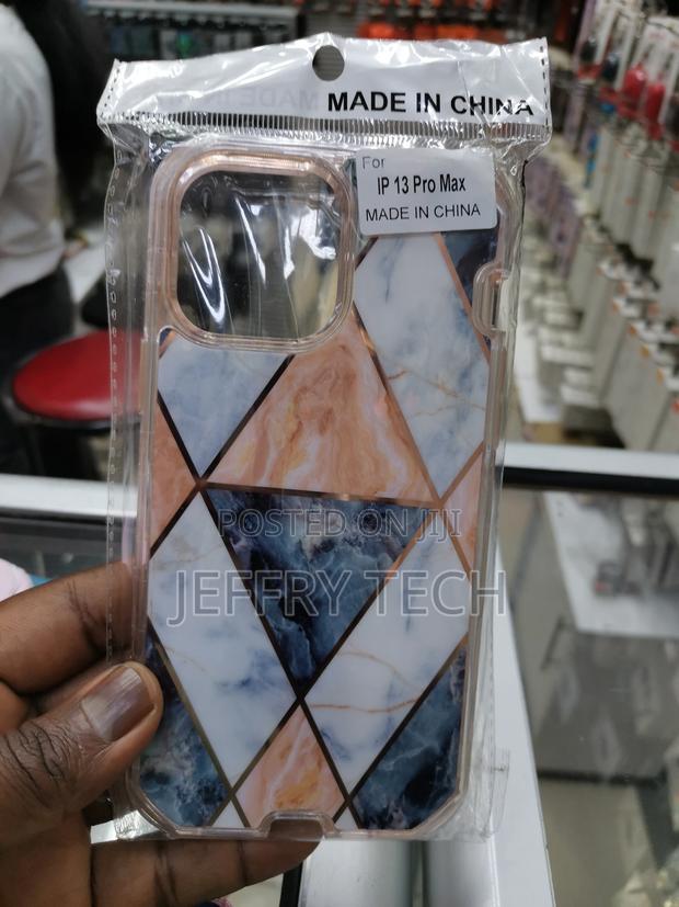 iPhone 13 Pro Max Polished Marble Protective Case
