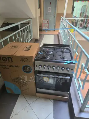 VON 58cm by 58cm, 3 Gas Pool Jet Burners +1 Electric