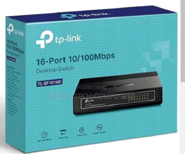 Tp-Link 16-Port Tl-Sf1016d Desktop Switch - main view