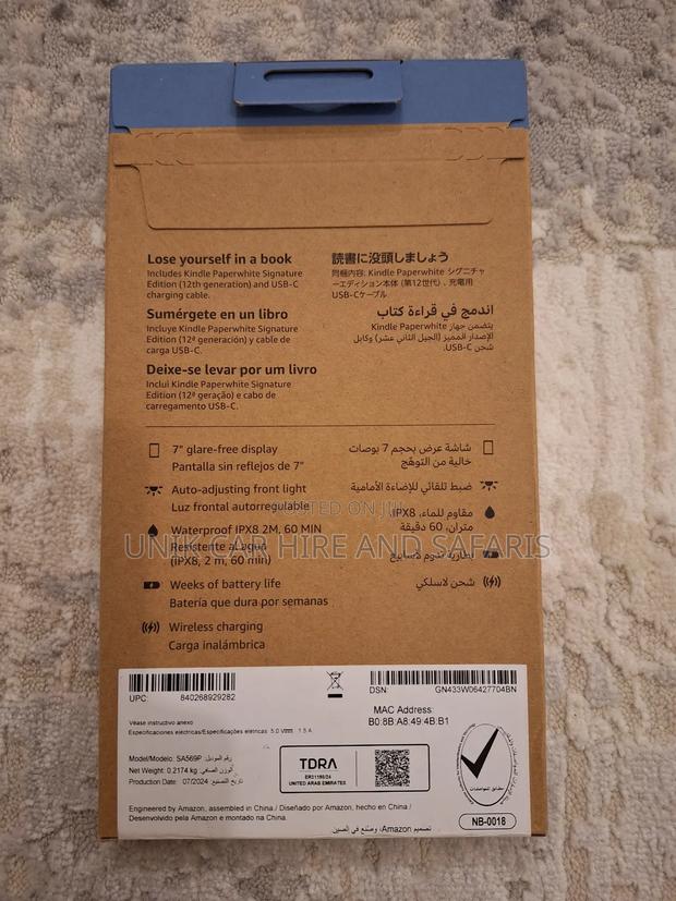 New Amazon Kindle Paperwhite 32 GB Black - thumbnail 3