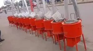 Charcoal or Fire Wood Fryer