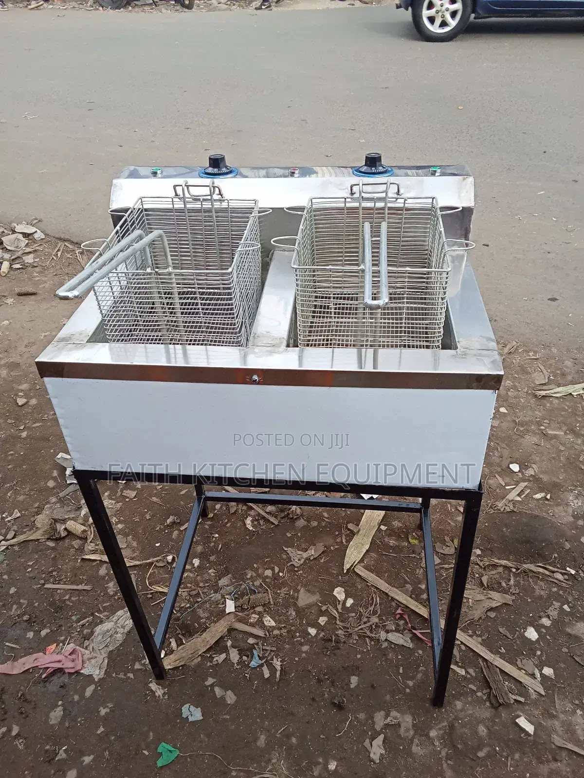 Double Deep Fryer Electric