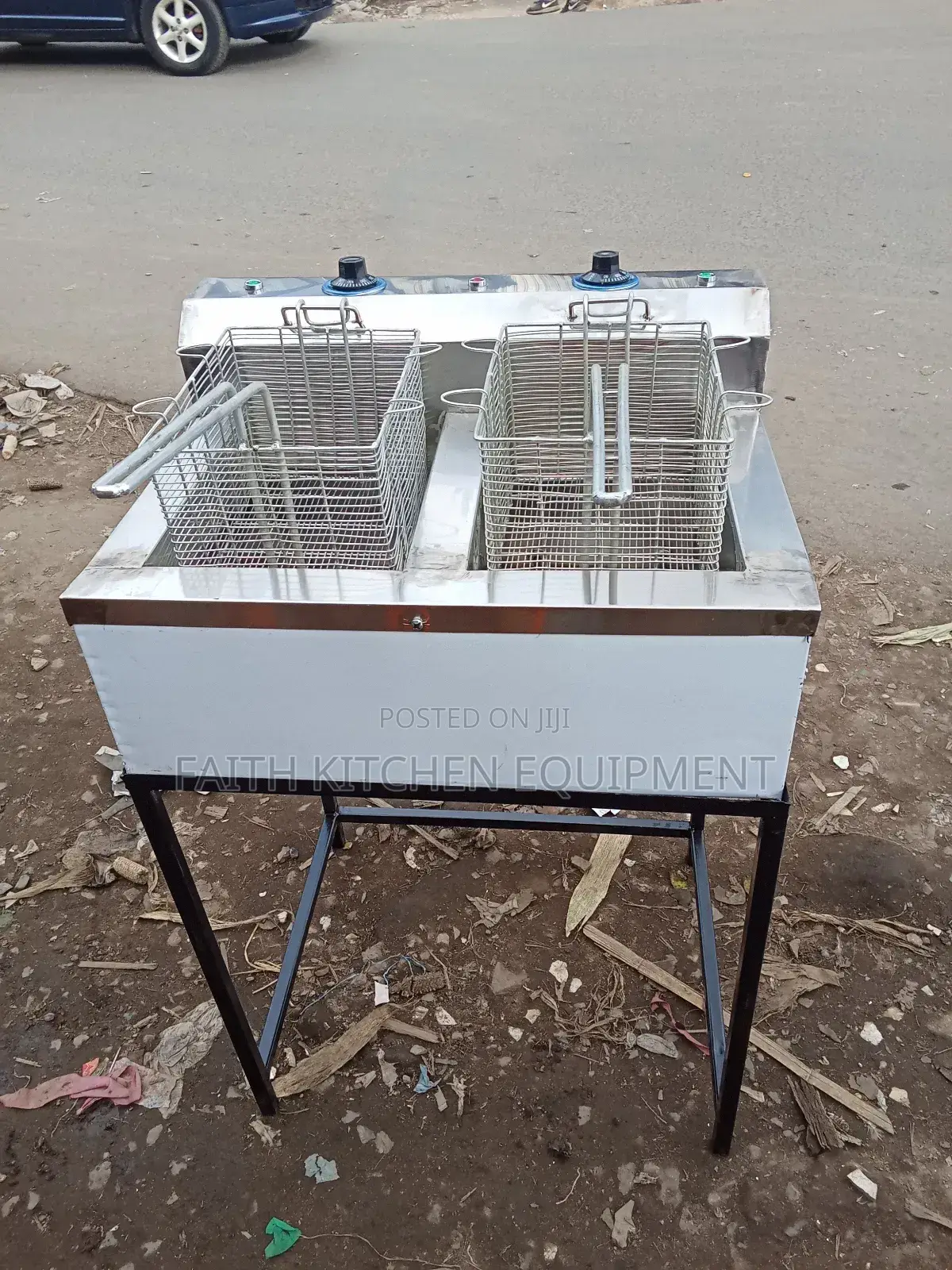 Double Deep Fryer Electric