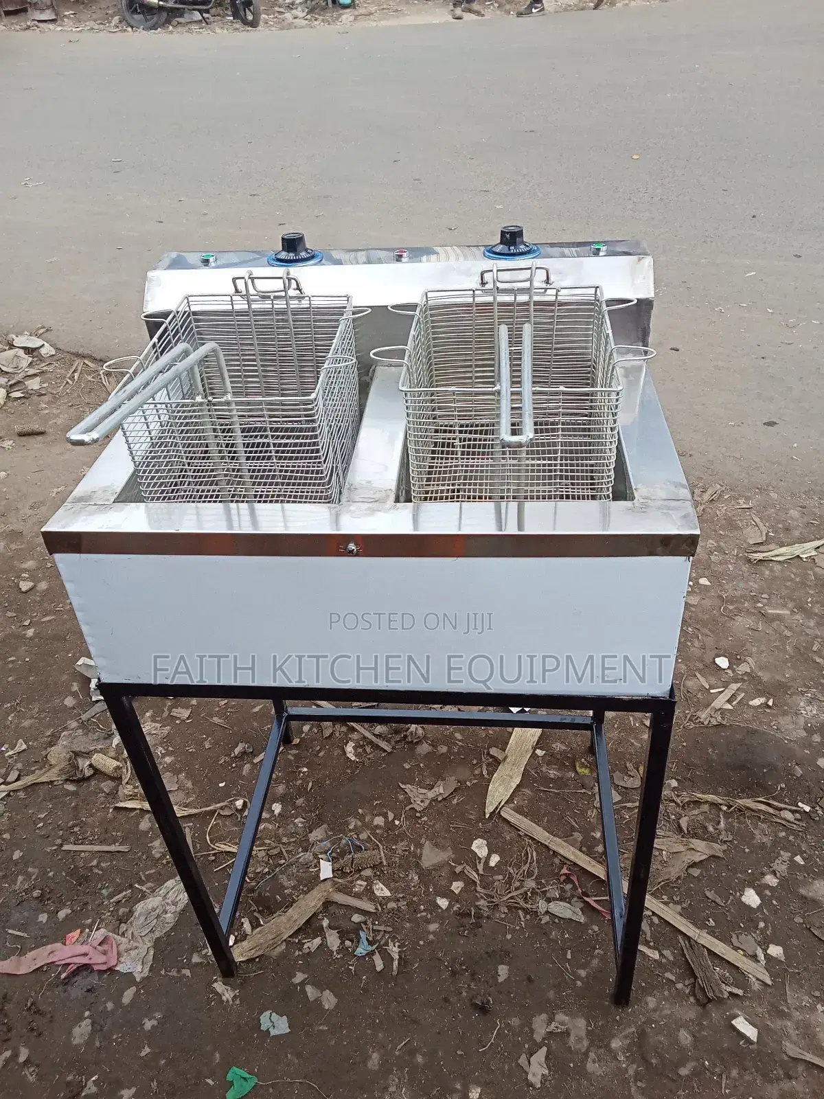 Double Deep Fryer Electric
