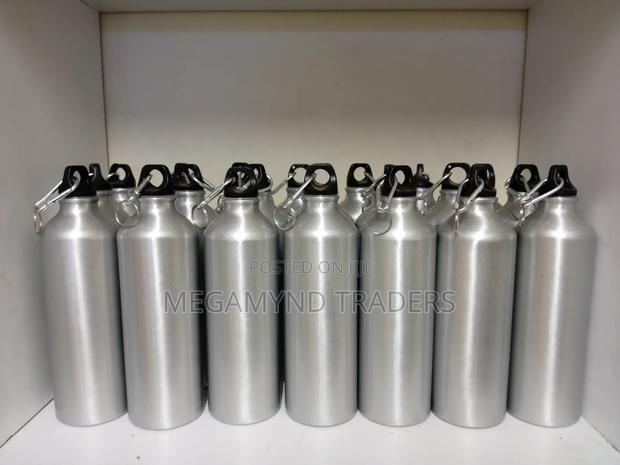 Water Bottle 750ml/Aluminium Water Bottle White - thumbnail 7