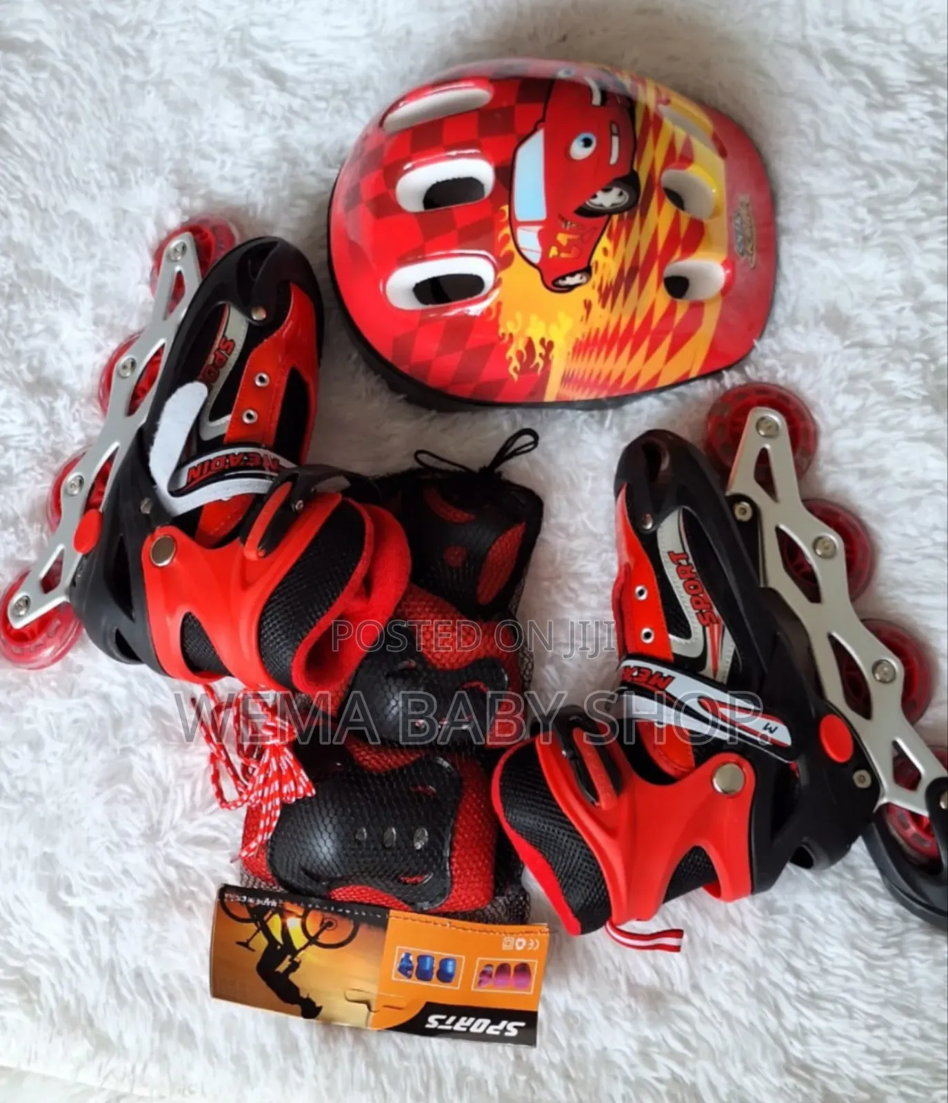 Kids Skating Shoes Complete Set
