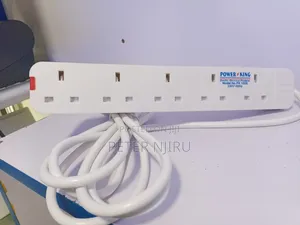 Power King Heavy Duty 5-Way Power/Socket Extension Cable