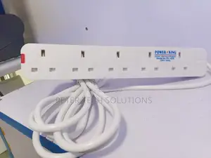 Power King Heavy Duty 5-Way Power/Socket Extension Cable