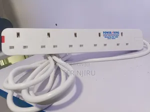 Power King Heavy Duty 5-Way Power/Socket Extension Cable