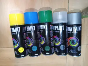 Can Spray Paints Different Colours