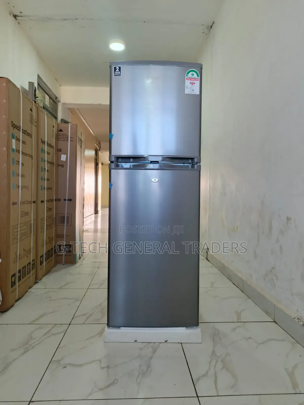 Von 144l Direct Cool Double Door Refrigerator
