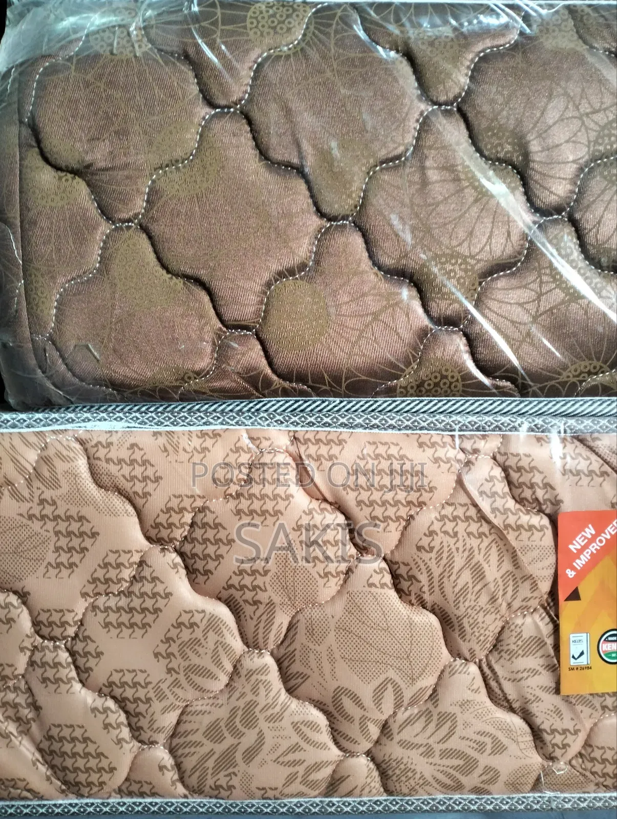 Dec Sale! 12inch 6 X 6 Medium Duty Quilted Mattresses