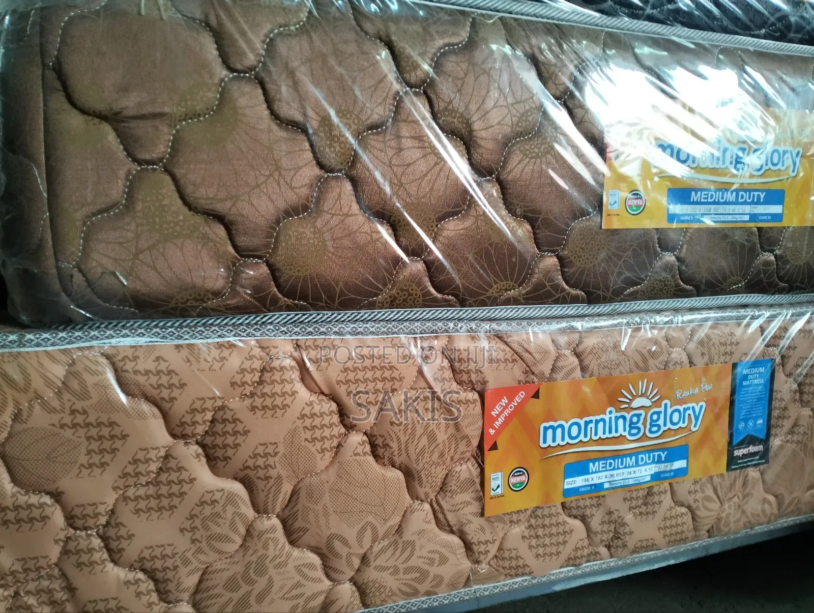 Dec Sale! 12inch 6 X 6 Medium Duty Quilted Mattresses