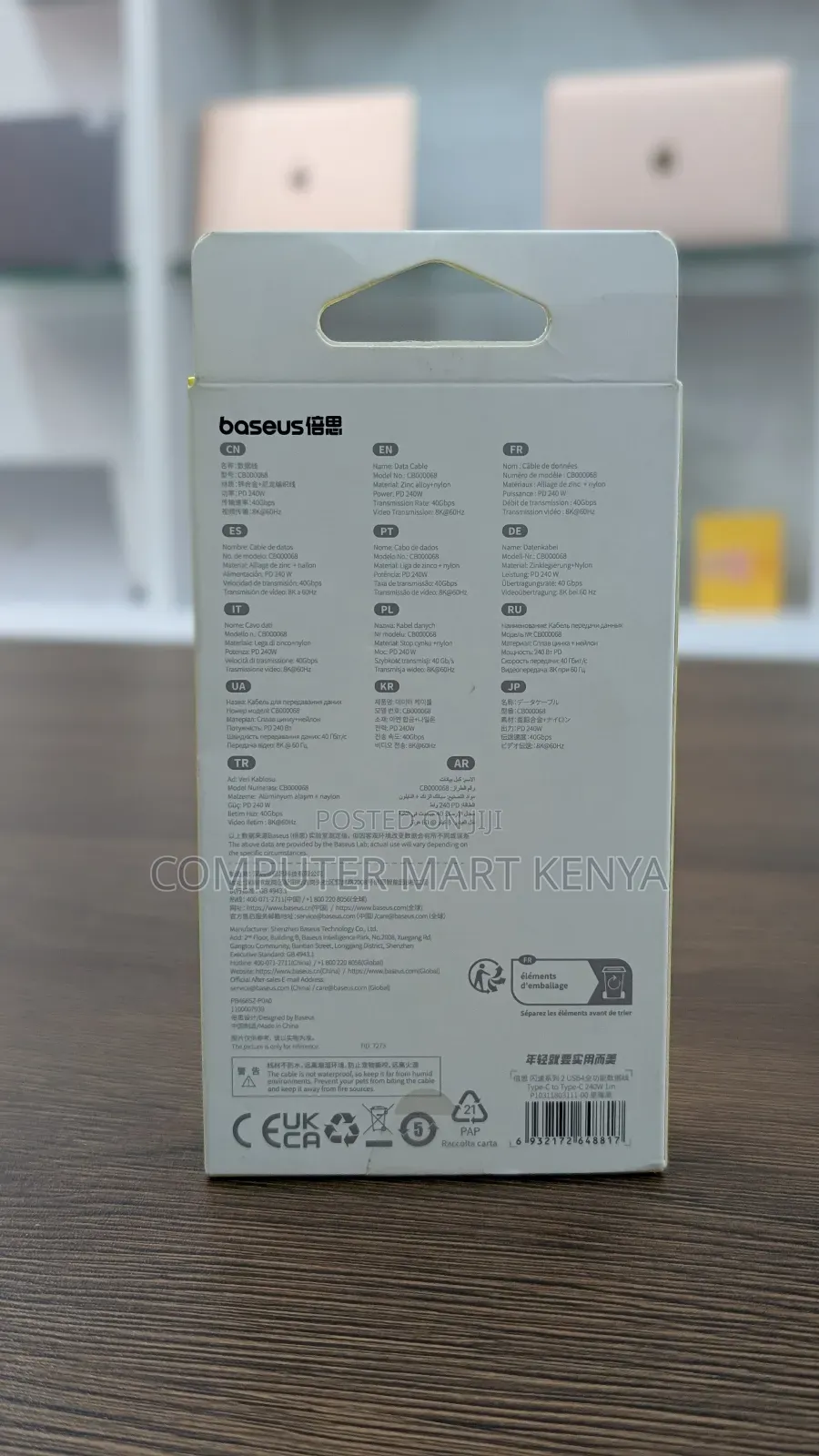 Baseus Pd 240W Fast Charging