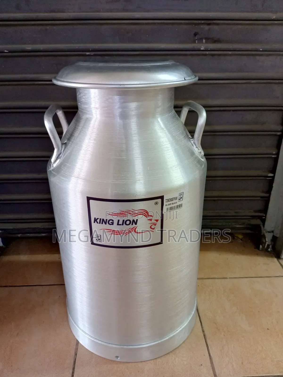50 LTR Aluminium Milk Can / Long Neck Milkcan
