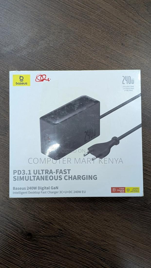 Baseus 240W Digital Gan - thumbnail 6
