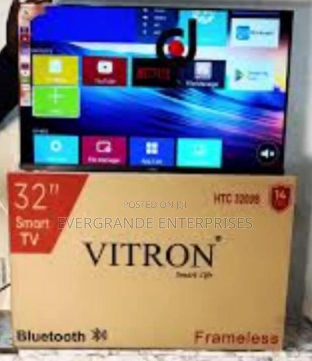 Vitron 32 Inch Smart TV Android Frameless With Bluetooth - thumbnail 2