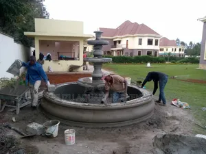 Construction of Water Fountains and Ponds