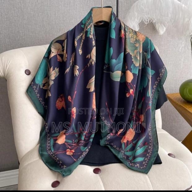 Soft Silk Summer Shaw /Hijab /Beach Coverup - thumbnail 8