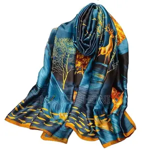 Soft Silk Summer Shaw /Hijab /Beach Coverup