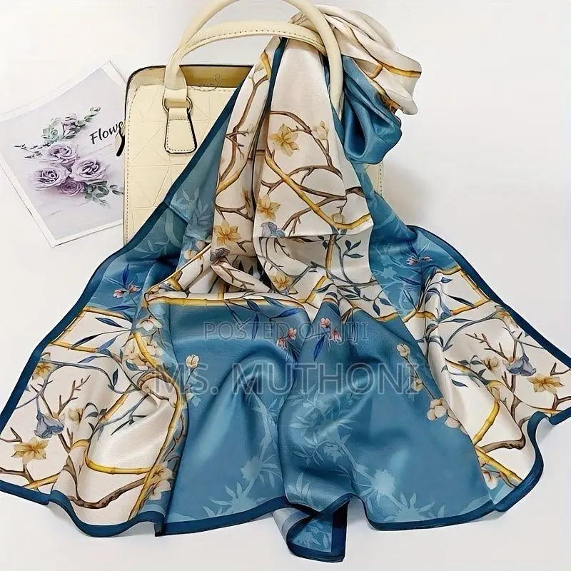 Soft Silk Summer Shaw /Hijab /Beach Coverup