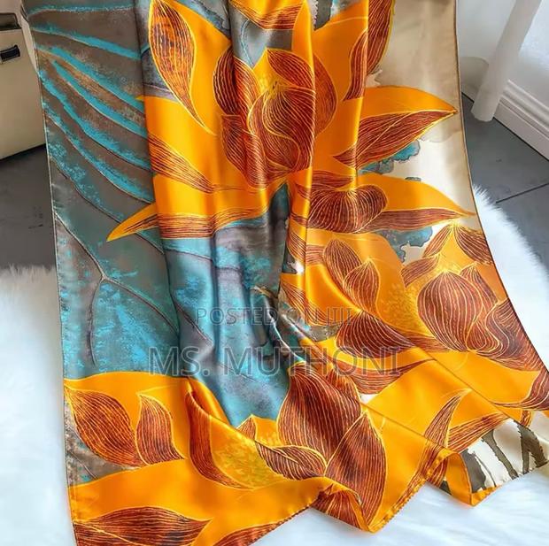 Soft Silk Summer Shaw /Hijab /Beach Coverup - thumbnail 11