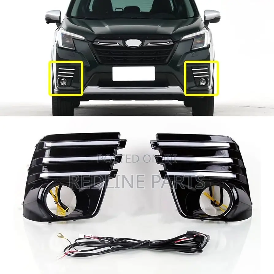 Subaru Forester SK 2018 Foglight Bezel With LED