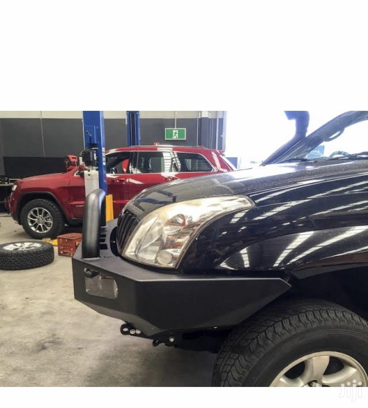 Bullbar Prado 120 Heavy Duty Rock Armour