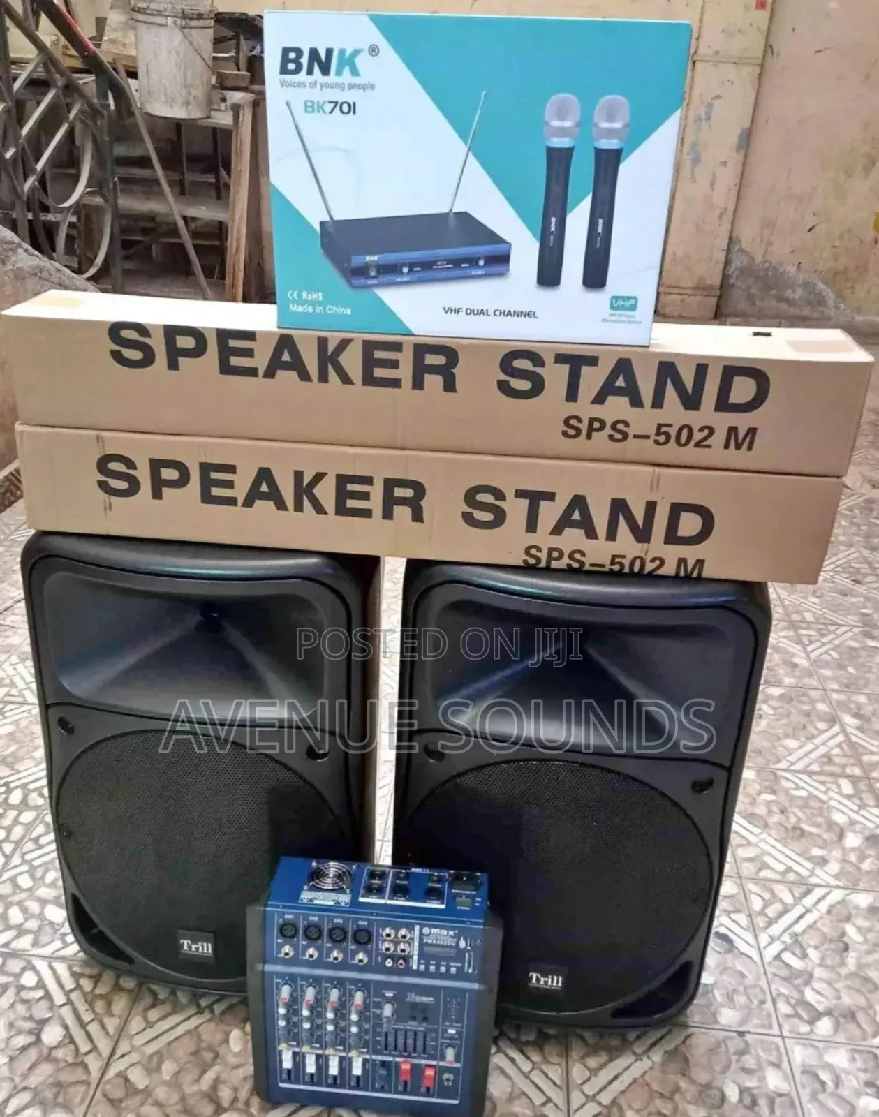 Complete Set Public Address Sound System