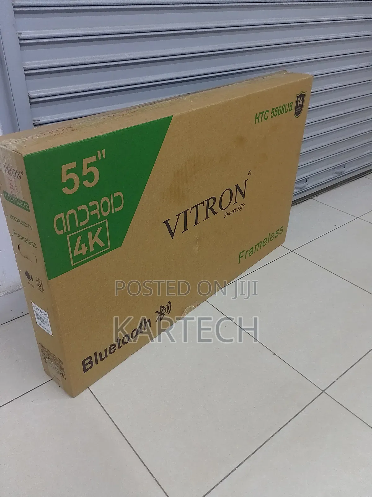 Vitron 55 Inches Smart Android Tv Ultra Hd With Bluetooth
