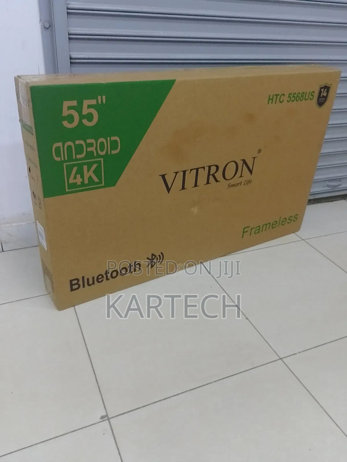 Vitron 55" Smart Android Tv Ultra Hd With Bluetooth