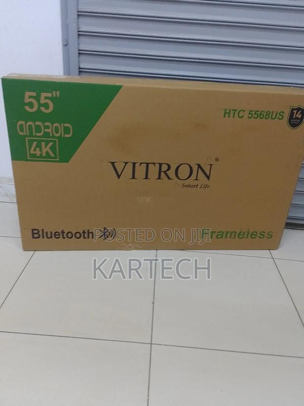 Vitron 55" Smart Android Tv Ultra Hd With Bluetooth - thumbnail 2