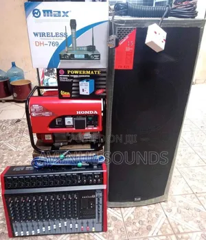 Full Set Public Address Sound System