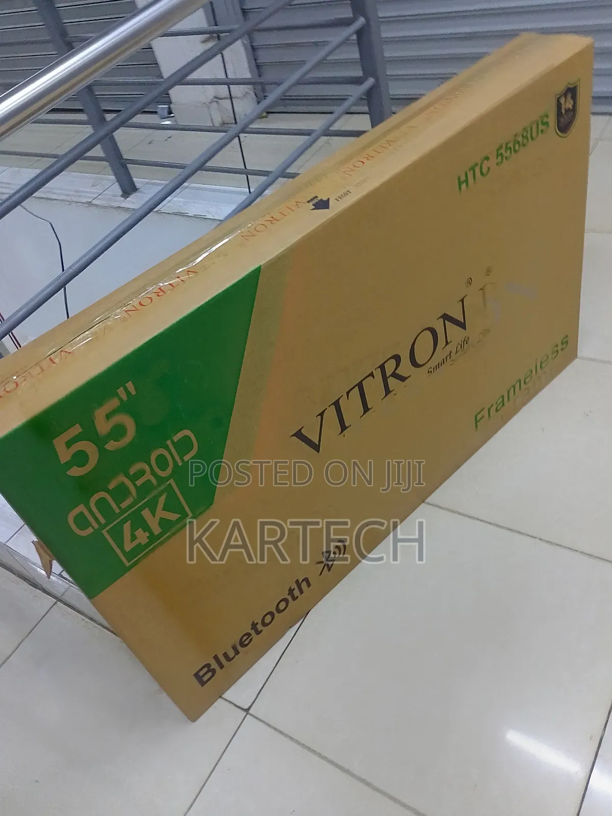 Vitron 55 Inch Frameless Android Tv