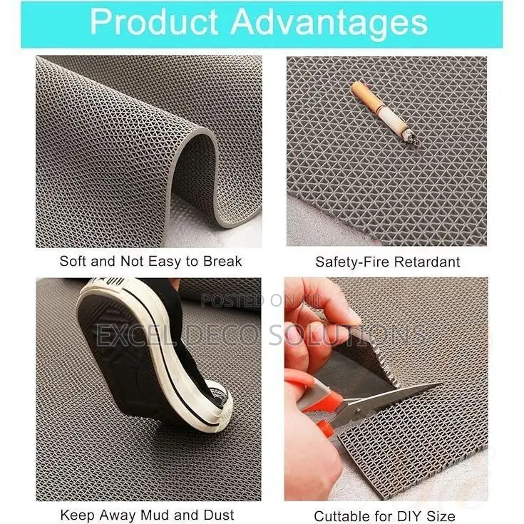 Fire Resistant Grey Safety Carpet