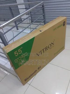 Vitron 55" Frameless Android Tv With Bluetooth, Netflix