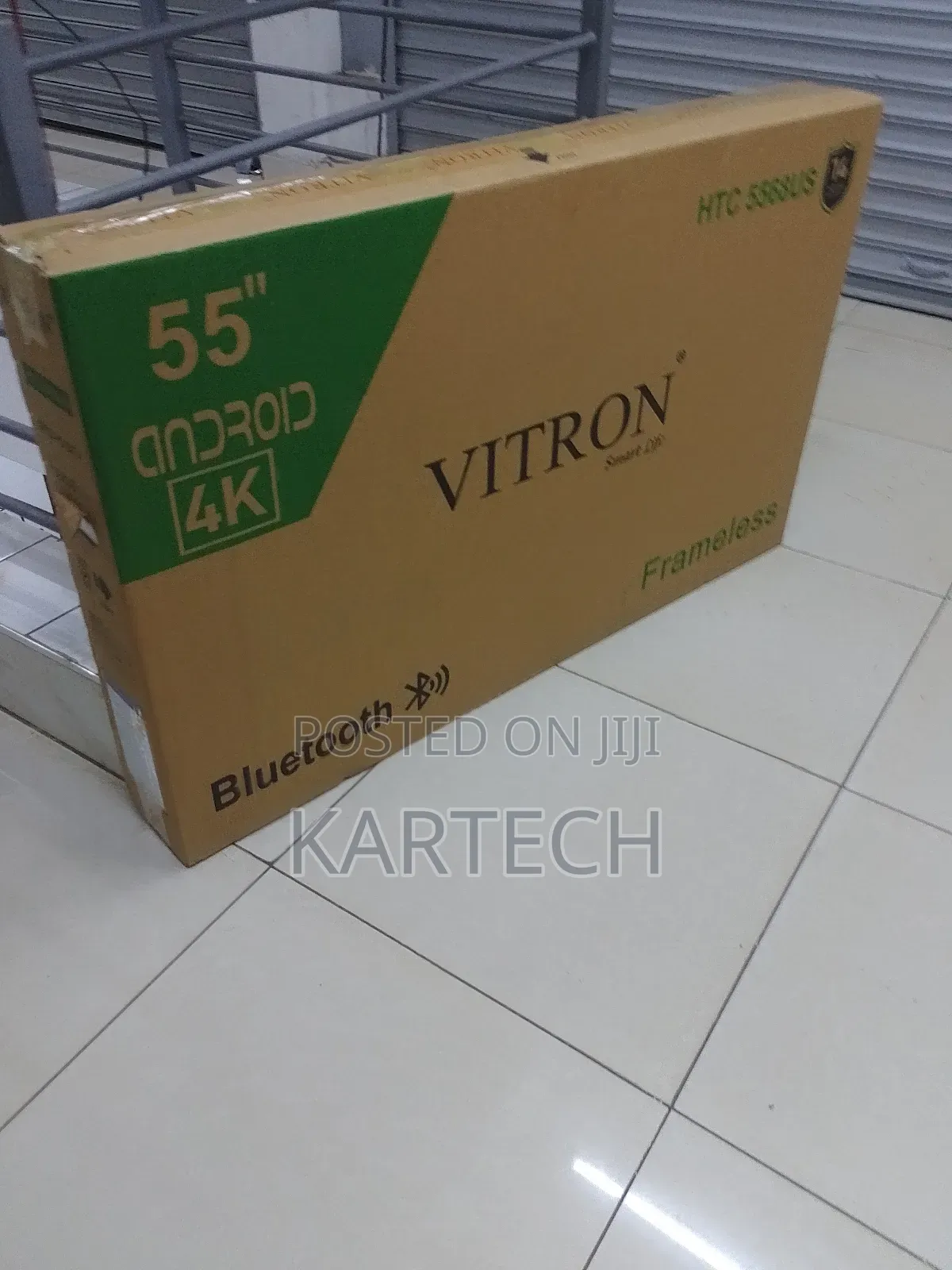 Vitron 55" Ultra Hd Smart Android Tv, Bluetooth, Netflix