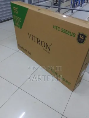 Vitron 55" Ultra Hd Smart Android Tv, Bluetooth, Netflix
