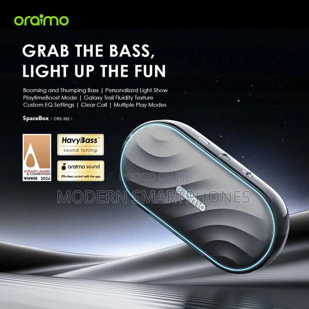 Oraimo Spacebox 8W FM Wireless Speaker - main view