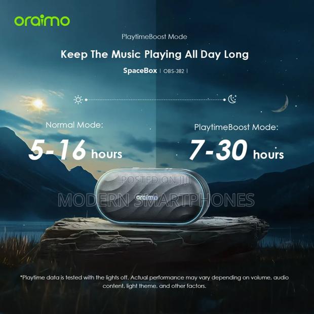 Oraimo Spacebox 8W FM Wireless Speaker - thumbnail 4