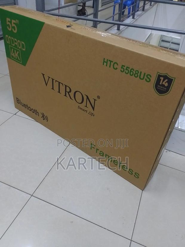 Vitron 55 Inch Ultra Hd Led Smart Android Tv, Bluetooth - main view