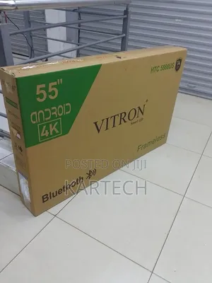 Vitron 55 Inch Ultra Hd Led Smart Android Tv, Bluetooth