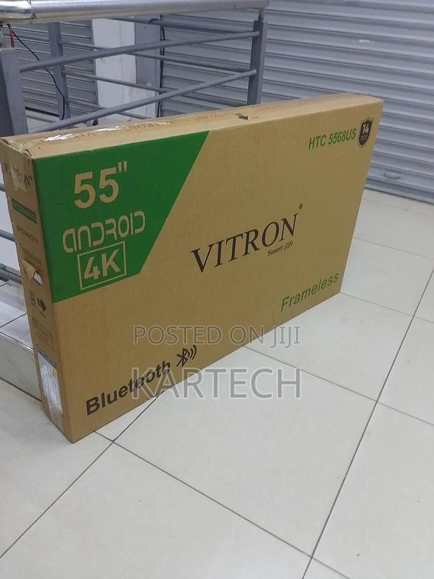 Vitron 55 Inch Ultra Hd Led Smart Android Tv, Bluetooth - thumbnail 2