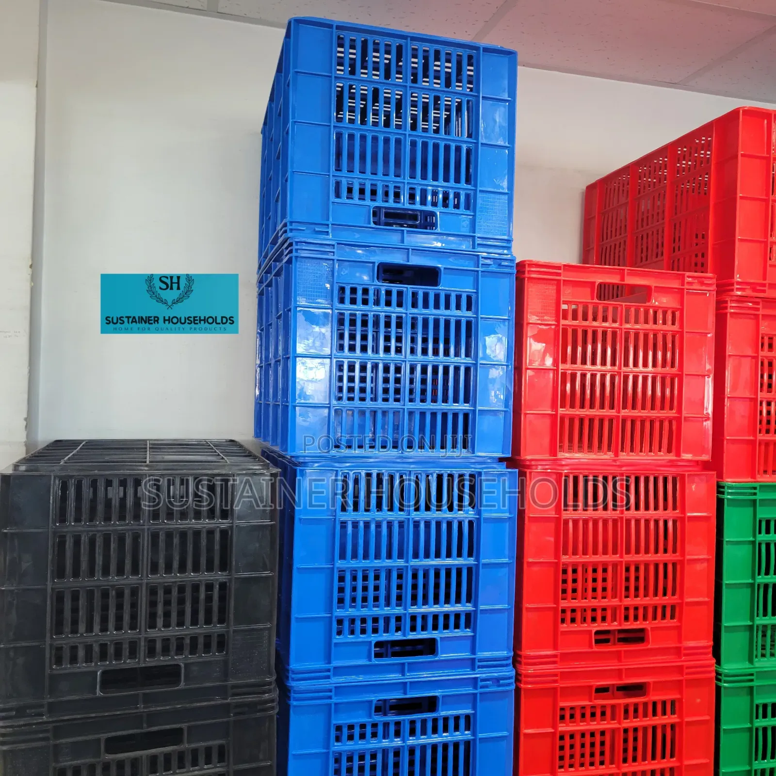 Extra Large Plastic Crates/ Kenpoly Plastic Crate