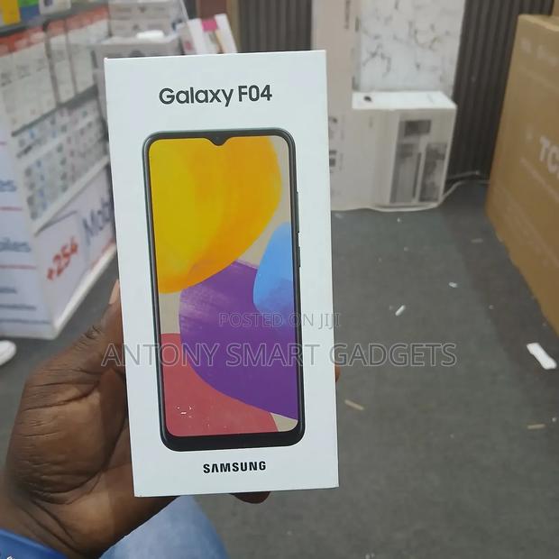New Samsung Galaxy F04 64 GB Blue - thumbnail 2