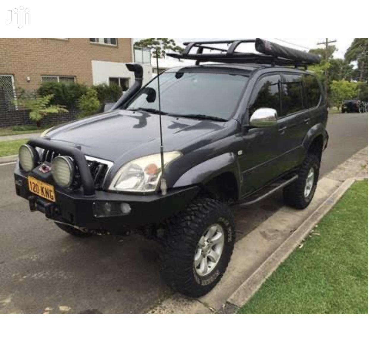 Prado 120 Bumper Heavy Duty